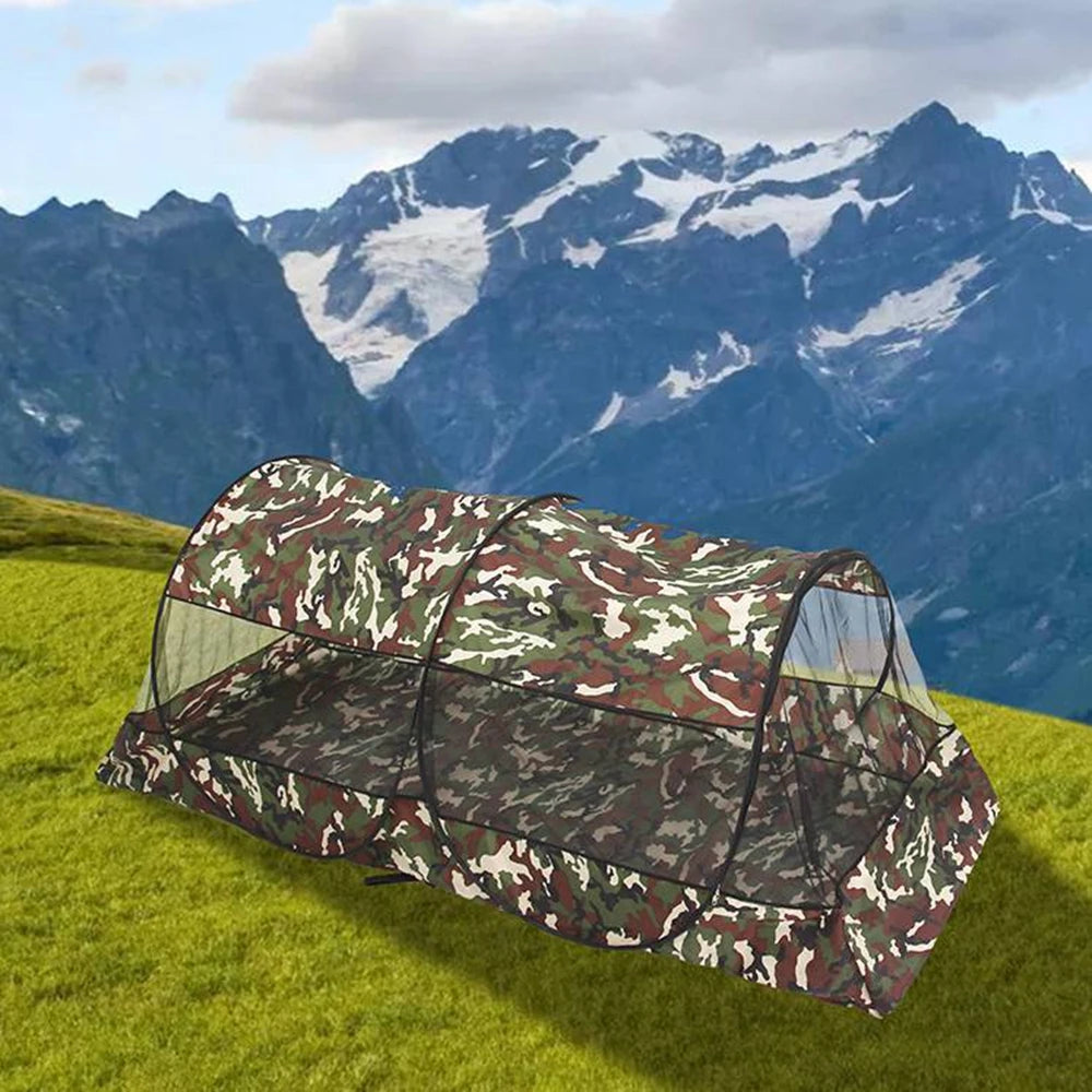 Folding Portable Mosquito Net Tent With Bottom For Single Bed