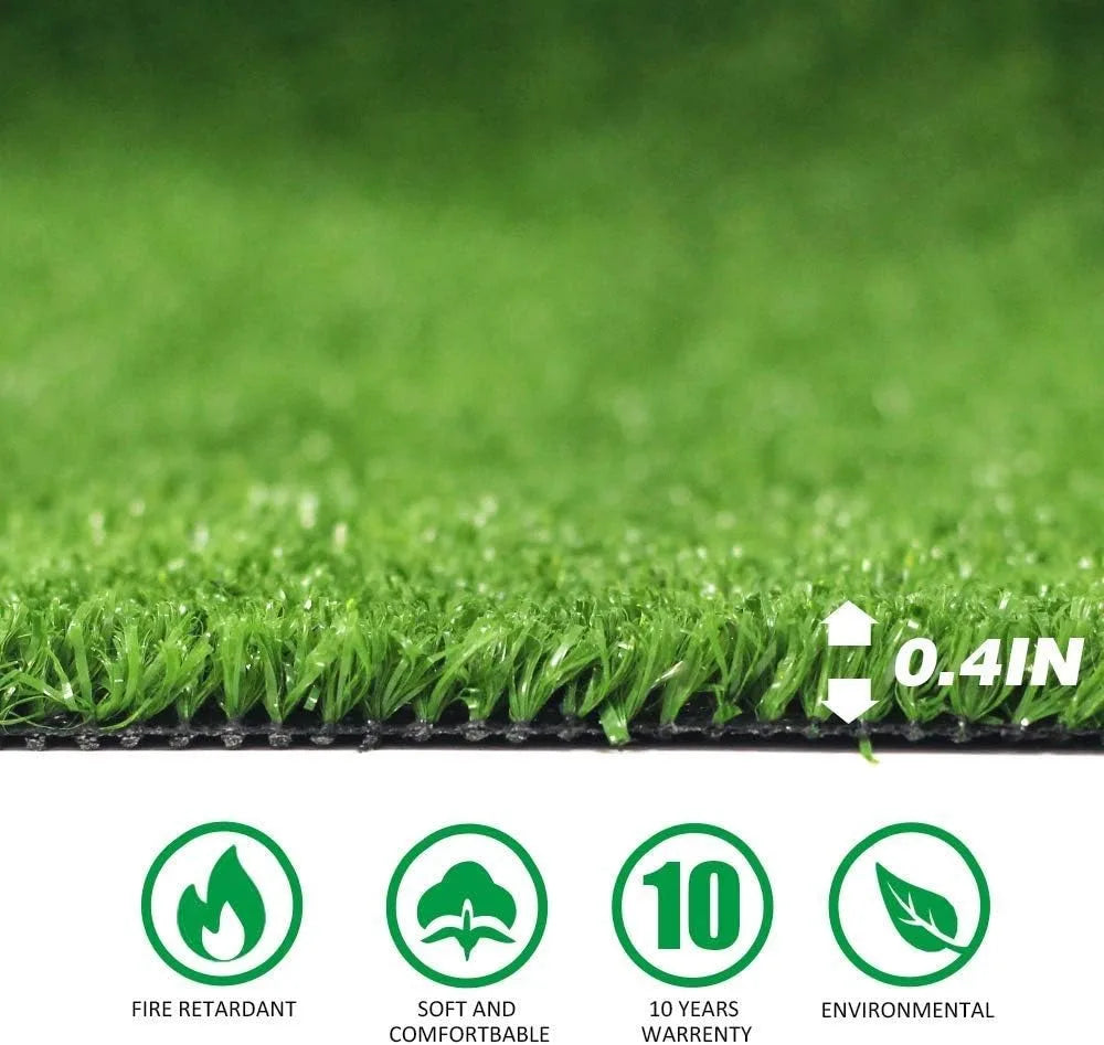 Goasis Artificial Grass - 7FTX12FT(84 Square FT) Indoor Outdoor Garden Lawn Landscape