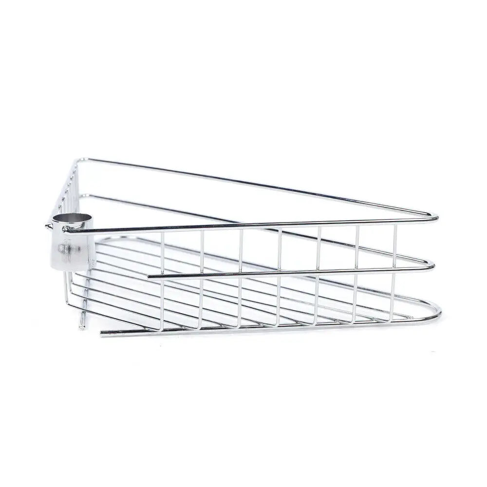 Shower Corner Pole Caddy  4 Shelf  with Hook