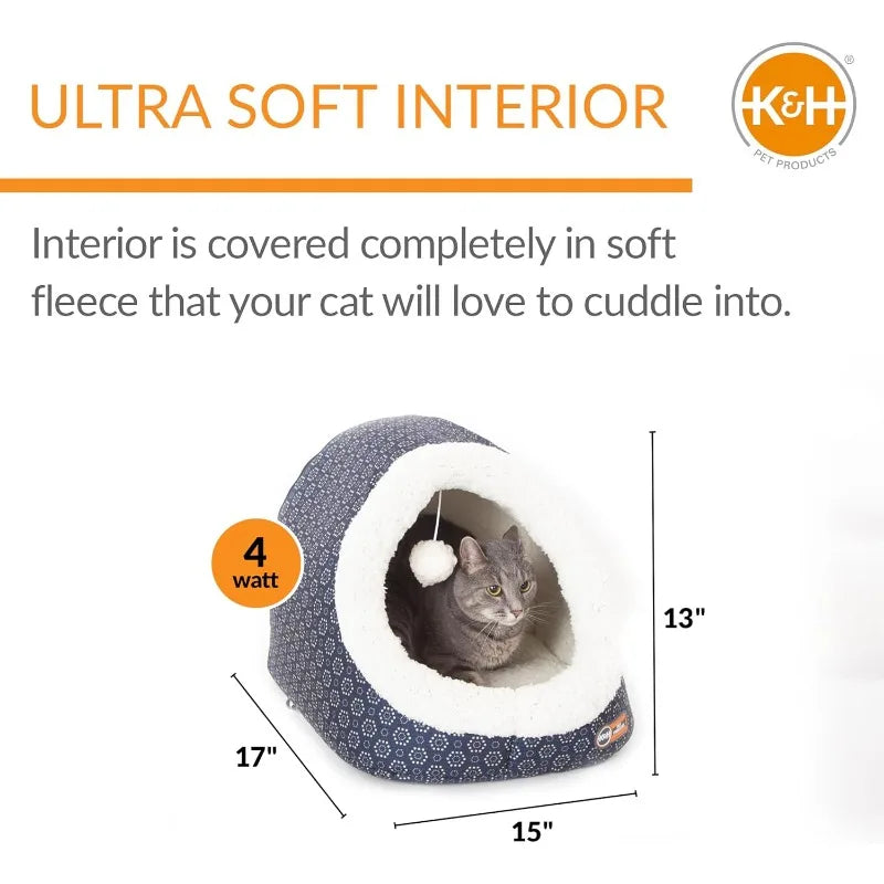 Pet Products Thermo-Pet Cave Heated Cat Bed