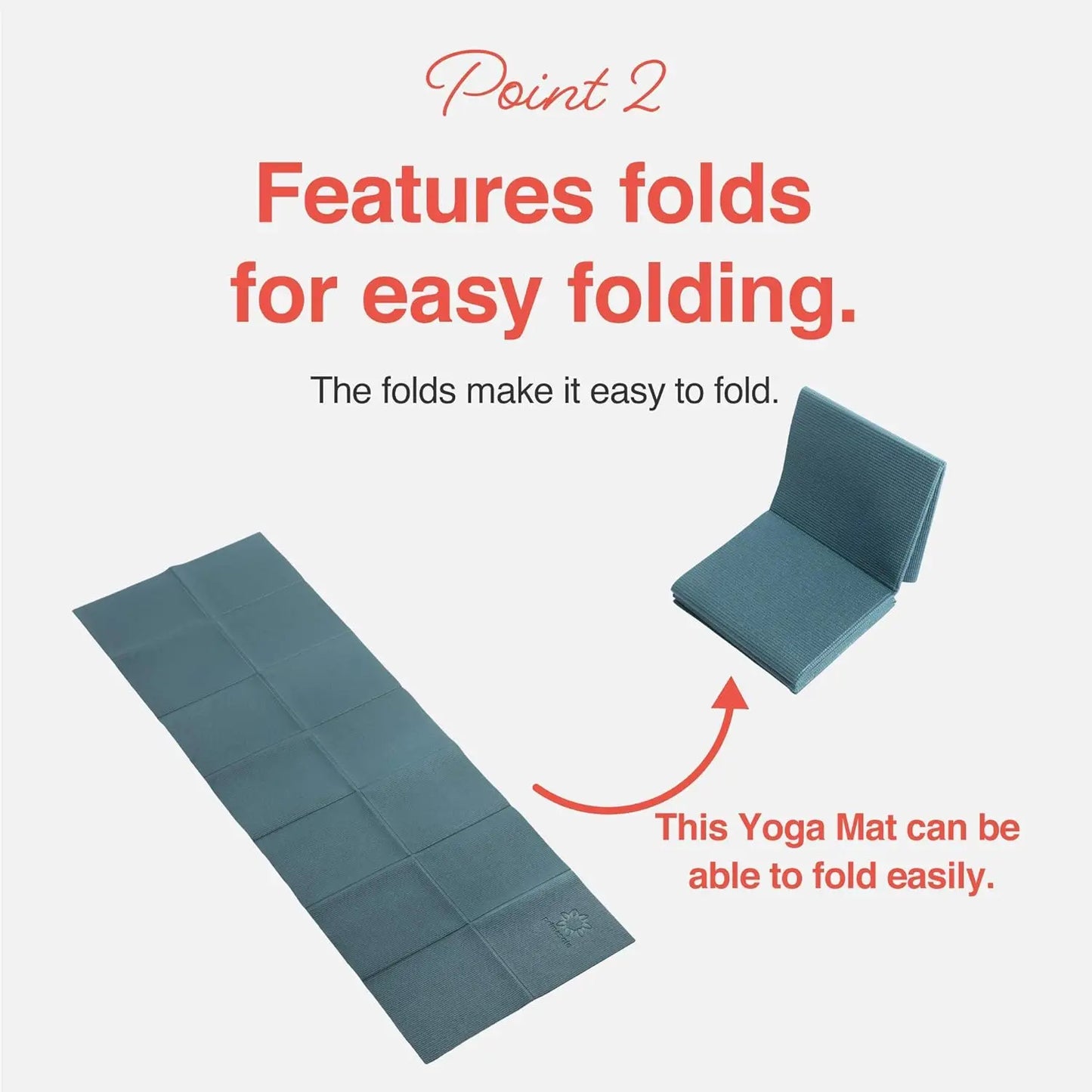 Primasole Folding Yoga/Pilates Travel Mat