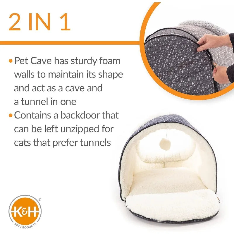 Pet Products Thermo-Pet Cave Heated Cat Bed