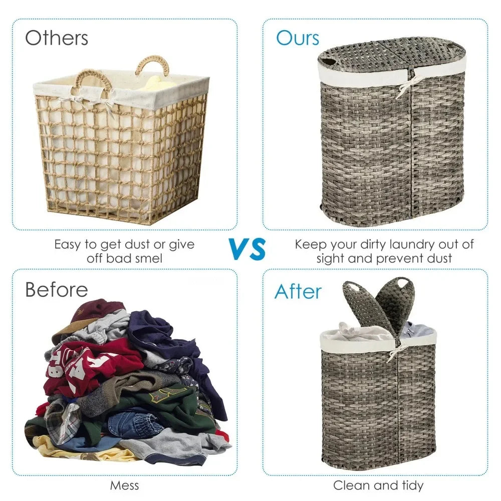 Dirty Clothes Laundry Basket